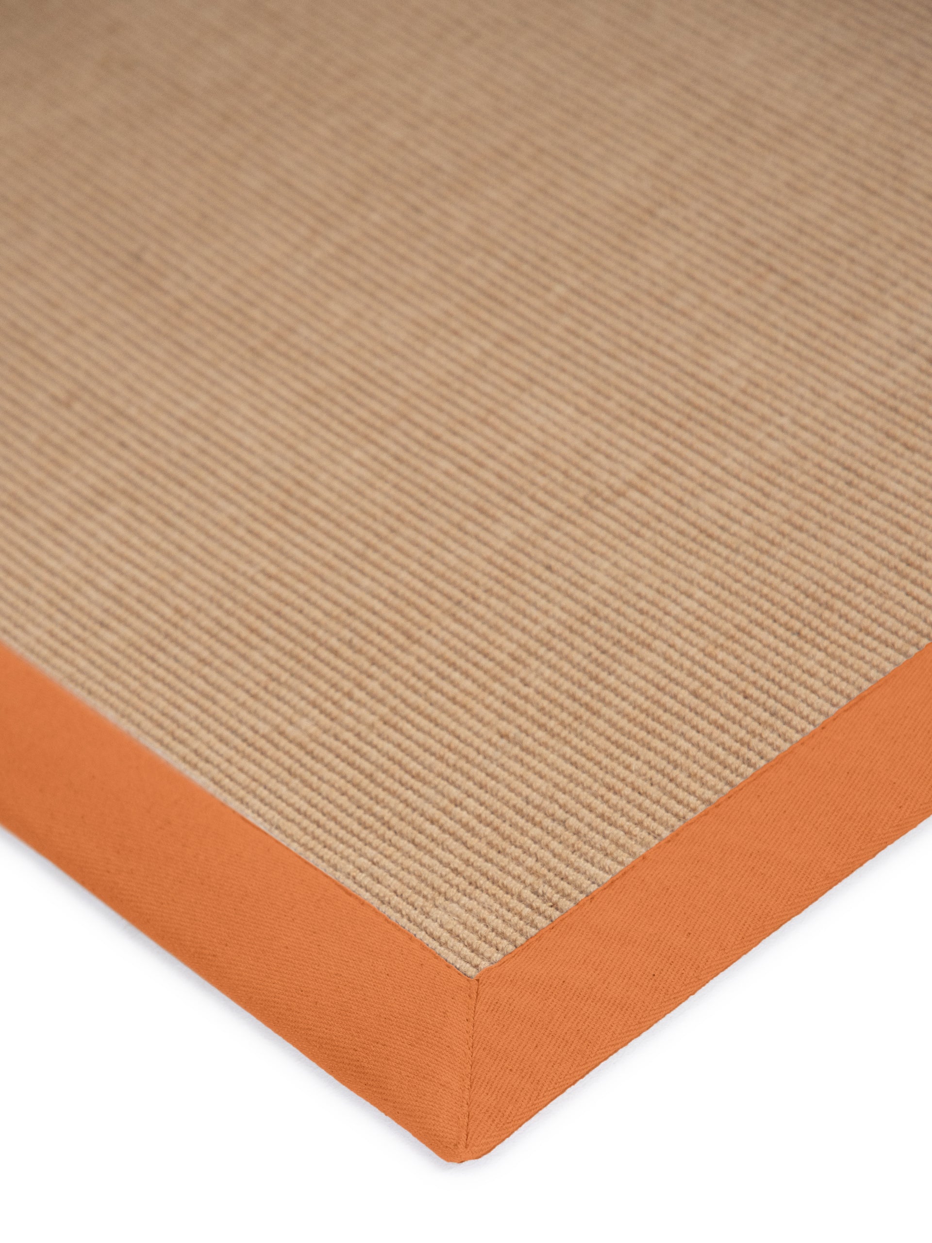 Sisalteppich Orange aus Sisal/Jute