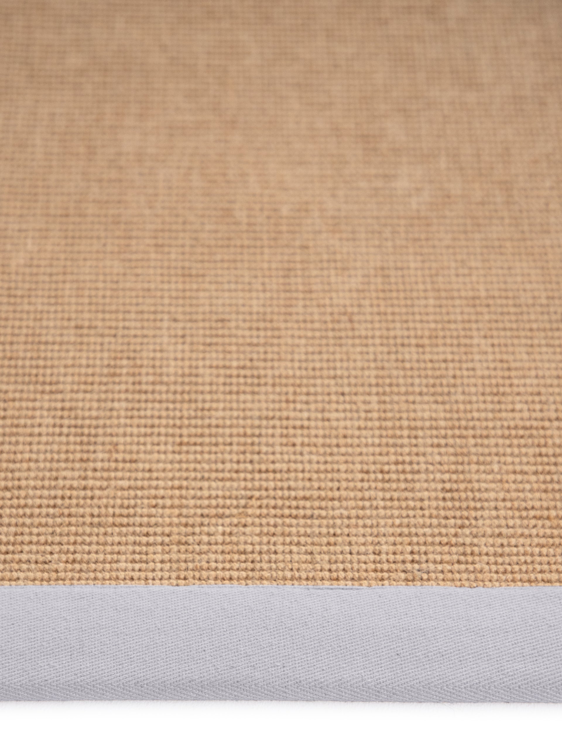 Sisalteppich Läufer Hellgrau aus Sisal/Jute